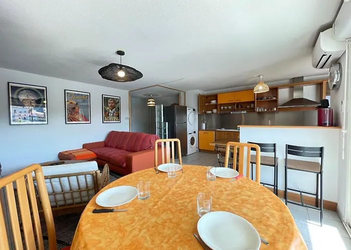 Spacieux 3 Pieces Avec Garage, Climatisation, Terrasse, Proche Centre A - Fr-1-338-584 * Sète