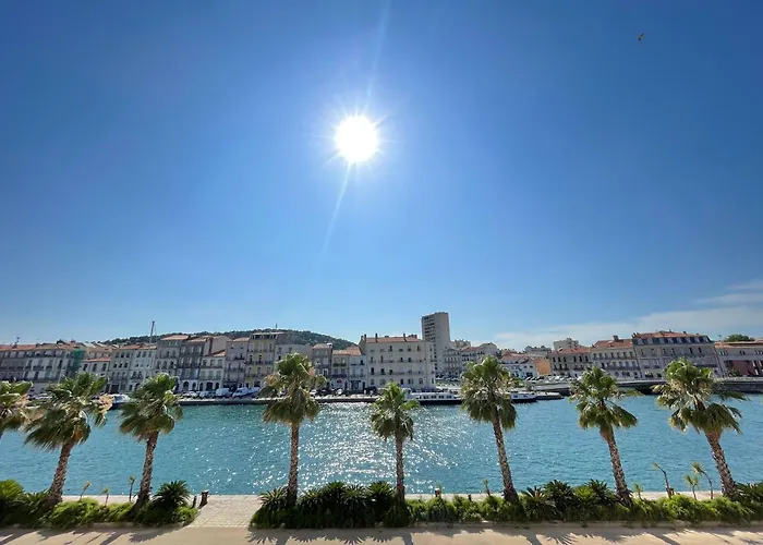 Spacieux 3 Pieces Avec Garage, Climatisation, Terrasse, Proche Centre A - Fr-1-338-584 * Sète